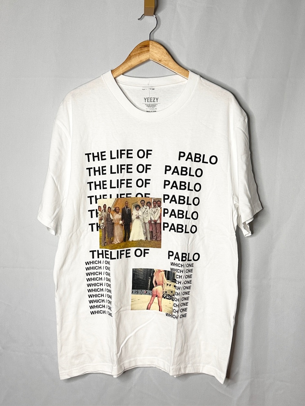 Kanye West The Life Of Pablo Graphic Tee Large